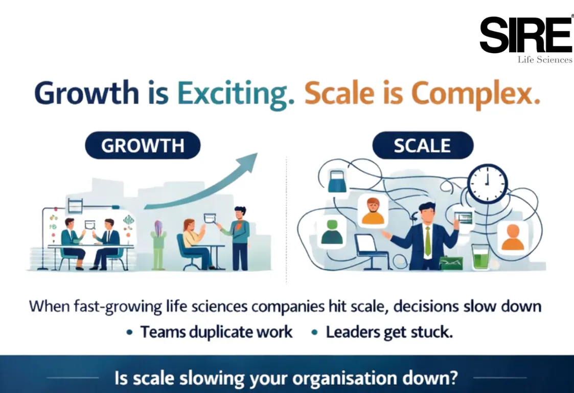 Growth is exciting, scale is complex